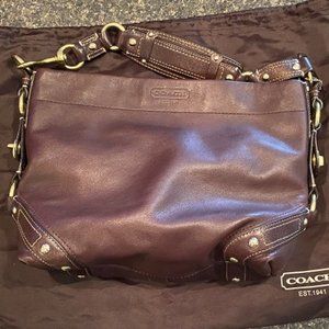 Coach Carly Hobo Bag Brown